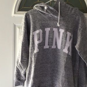 Pink Victoria’s Secret gray sweatshirt size Small